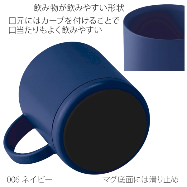 プラサーモストレートマグ：ホワイトの商品画像5枚目