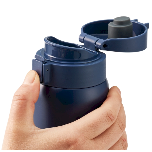 軽量ワンタッチサーモボトル750ml：ブラックの商品画像5枚目