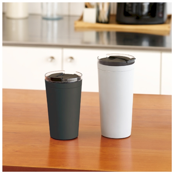 クリアリップサーモタンブラー　350ml：ブラックの商品画像4枚目