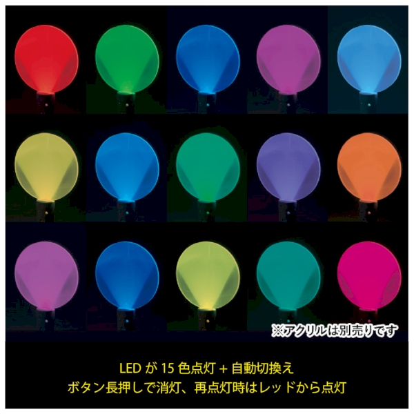 ペンライトスティック(アクリル板対応)：ホワイトの商品画像4枚目