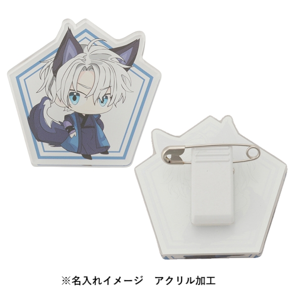 アクリルバッジ(M)の商品画像2枚目