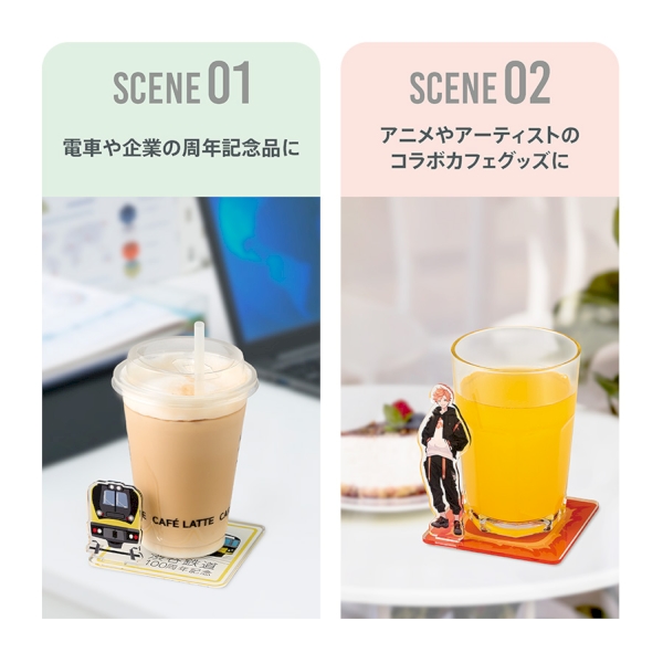 アクリルスタンドコースターの商品画像2枚目