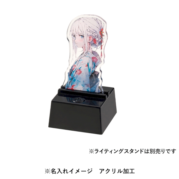 アクリルライティングスタンドコンパクト：スクエア用プレートの商品画像5枚目