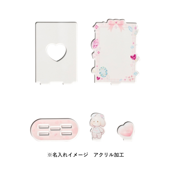 アクリルトレカスタンド　デコパーツ(S)2個：クリアの商品画像7枚目