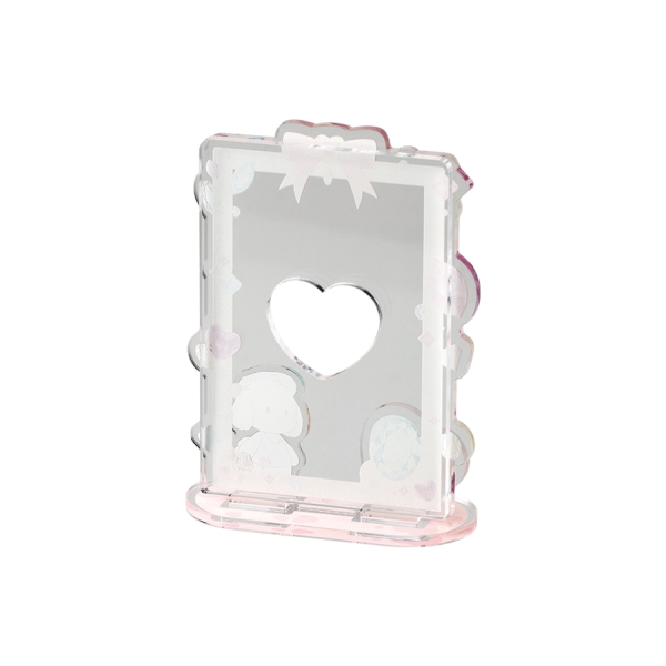 アクリルトレカスタンド　デコパーツ(S)2個：クリアの商品画像10枚目