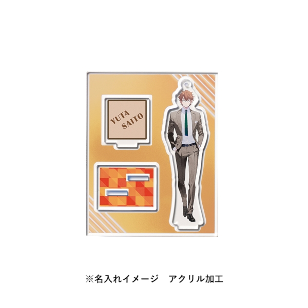 フレーム付アクリルスタンドキーホルダー：クリアの商品画像7枚目