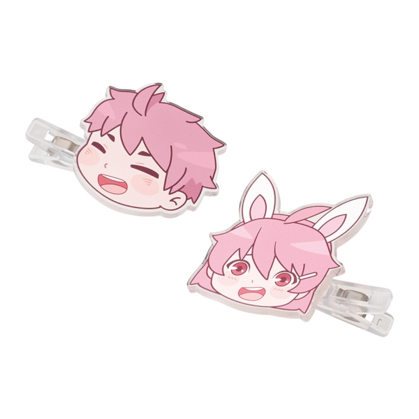 アクリルヘアクリップ：クリアの商品画像9枚目