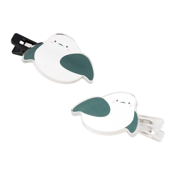 アクリルヘアクリップ：クリアの商品画像10枚目