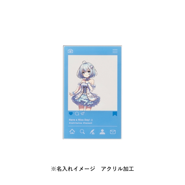 アクリルカード(1mm厚)56×86mm：クリアの商品画像6枚目