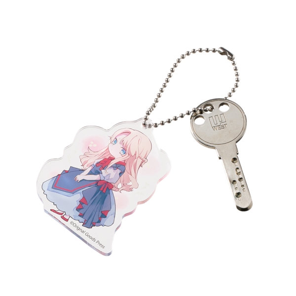 アクリルキーホルダー47×88mm：クリアの商品画像4枚目