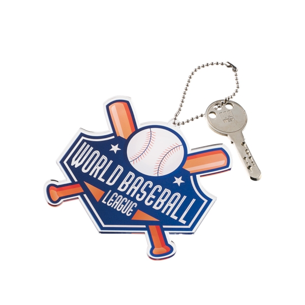 アクリルキーホルダー88×140mm：クリアの商品画像5枚目