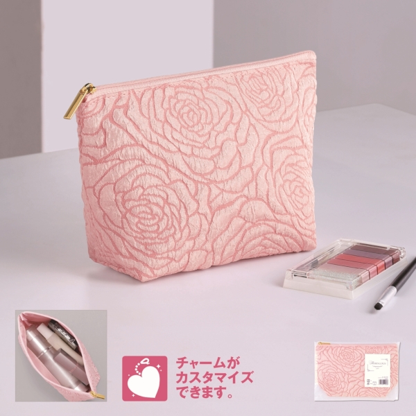 ローゼンルクス　ジャガードポーチ(ピンク)