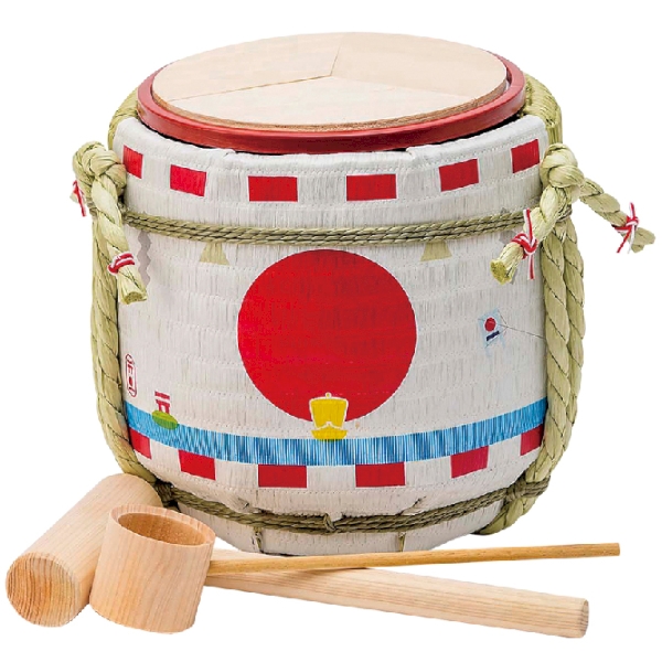 ミニ鏡開きセット正月『元旦』【2026年 午年 正月 干支 招福 開運 迎春】の商品画像2枚目