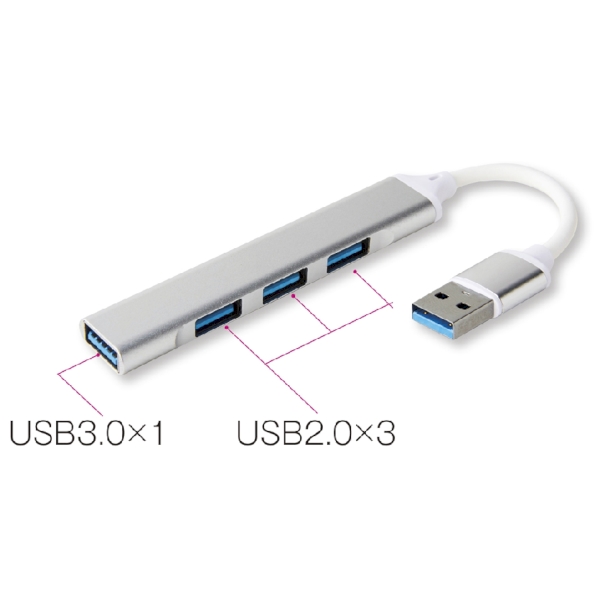 便利な4in1USBハブの商品画像5枚目
