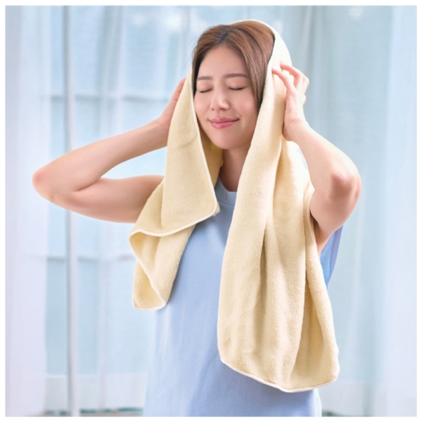 プレミアムバスタオル(ライトベージュ)【贈答向けタオル】の商品画像3枚目