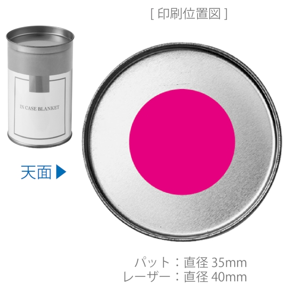 IN　CASE　ブランケット1枚の商品画像3枚目