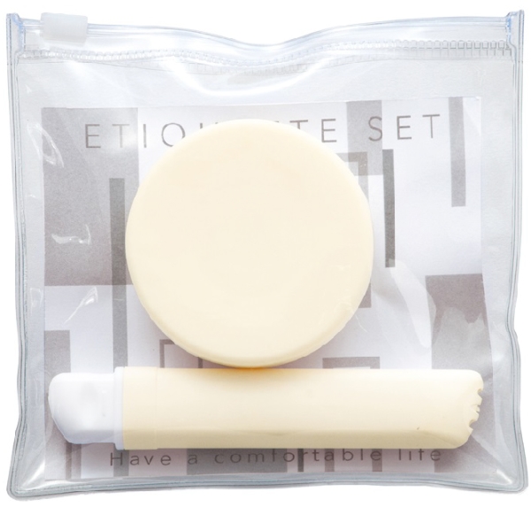 携帯エチケットセット1組(オフホワイト)【SALE】の商品画像4枚目