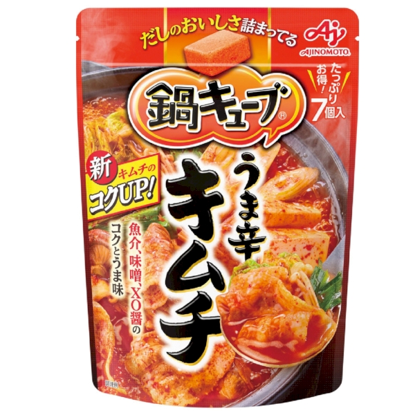 味の素　鍋キューブ　うま辛キムチ7個入の商品画像2枚目
