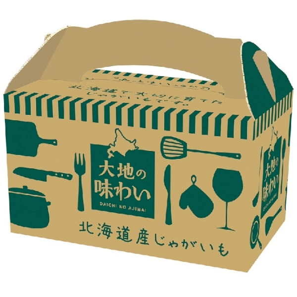 大地の味わい　北海道産じゃがいも(男爵)1kgの商品画像3枚目