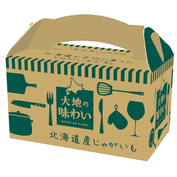 大地の味わい　北海道産じゃがいも(男爵)800gの商品画像3枚目