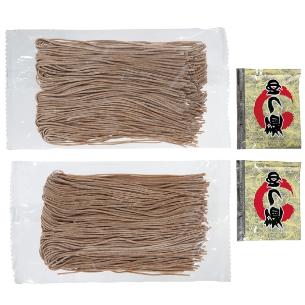 高崎だるま　開運そば2食組【2026年 午年 正月 干支 招福 開運 迎春】の商品画像3枚目