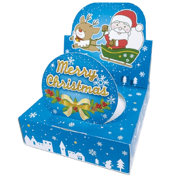 クリスマスBOXティッシュ20W◆【Christmas　Xmas】の商品画像3枚目