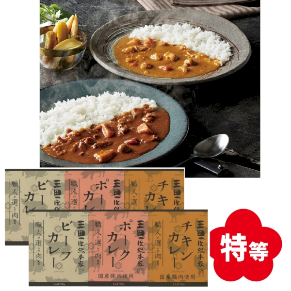 おいしく贅沢　レトルトカレー抽選会50人用【抽選会キット】の商品画像2枚目