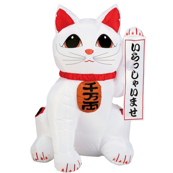 エアーディスプレイ招き猫【2026年 午年 正月 干支 招福 開運 迎春】の商品画像3枚目