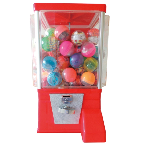 ガチャコップ　コイン仕様1台(赤)の商品画像2枚目