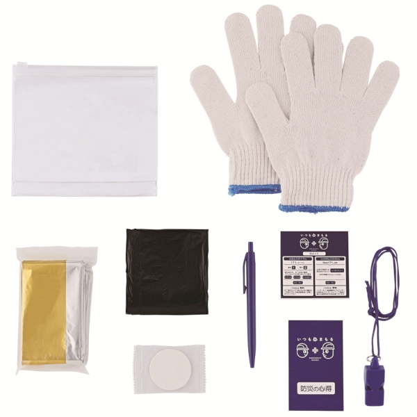 いつもみまもる・コンパクト防災9点セットの商品画像2枚目