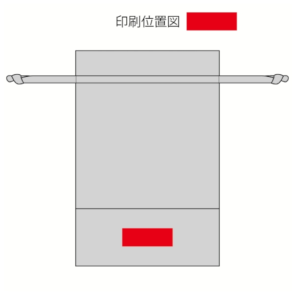 ルルクレール・サテンオーロラギフト巾着の商品画像3枚目