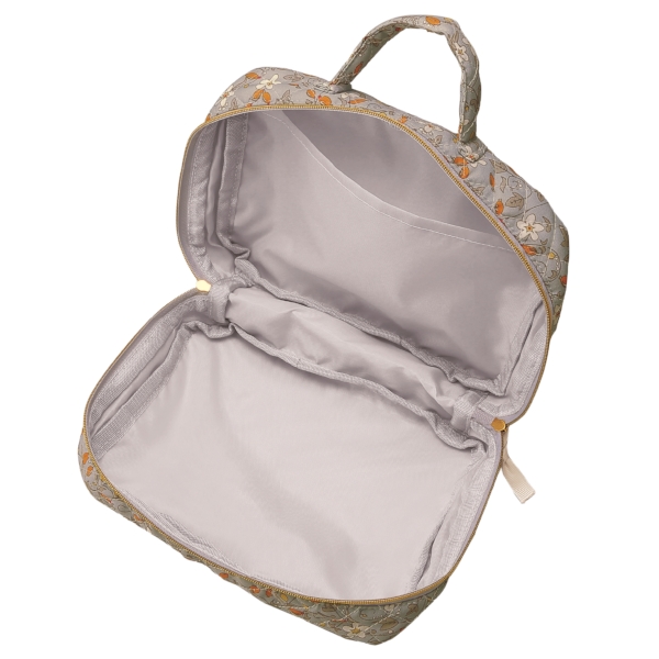 フィオリート・ハンドル付きキルティングオープンポーチの商品画像2枚目