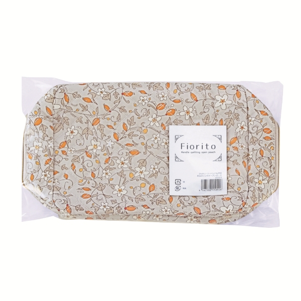 フィオリート・ハンドル付きキルティングオープンポーチの商品画像5枚目