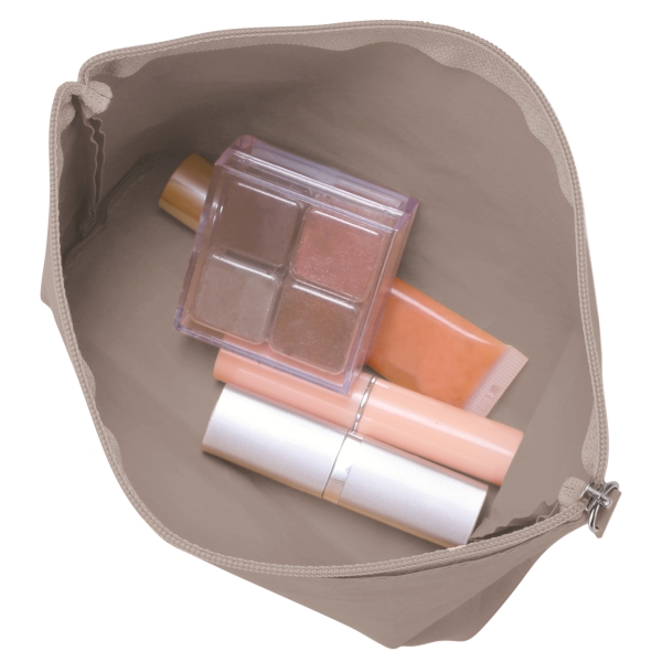 イークラフト・ウォッシャブルペーパーポーチ(グレー)の商品画像2枚目