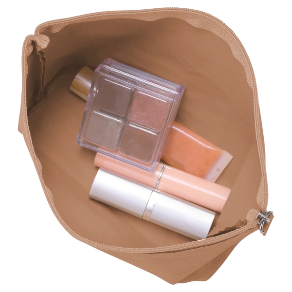 イークラフト・ウォッシャブルペーパーポーチ(ベージュ)の商品画像2枚目