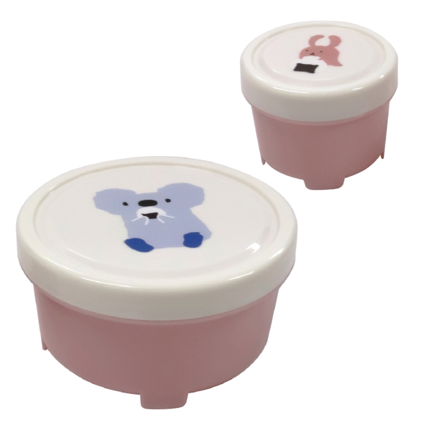 Little　Pockets　小分けカップ2個組(ピンク)の商品画像3枚目