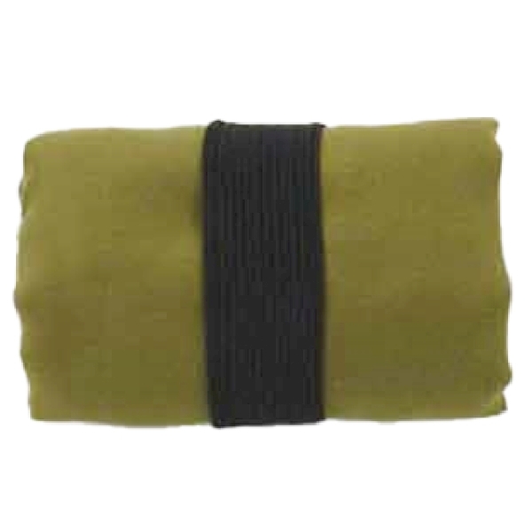 スエード風　コンビニエコバッグ(オリーブ)【SALE】の商品画像4枚目