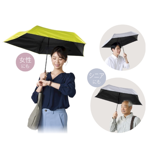 晴雨兼用　超軽量折りたたみ傘1本の商品画像4枚目