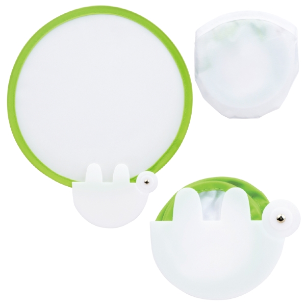 小さくたためる！ポケットうちわ1枚　#CO2排出権付の商品画像6枚目