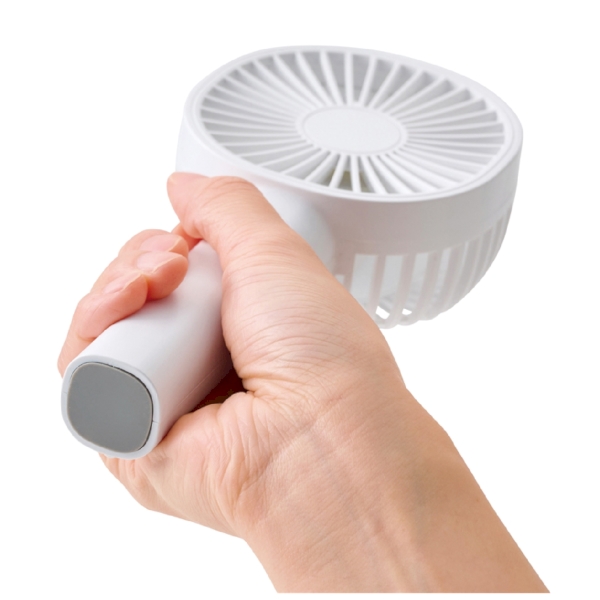 ストラップ付き充電式ハンディファンの商品画像5枚目