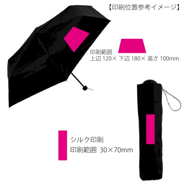 晴雨兼用　遮光遮熱折りたたみ傘1本の商品画像3枚目