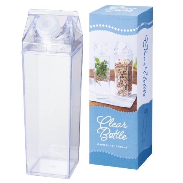 パック型クリアボトル500mlの商品画像4枚目