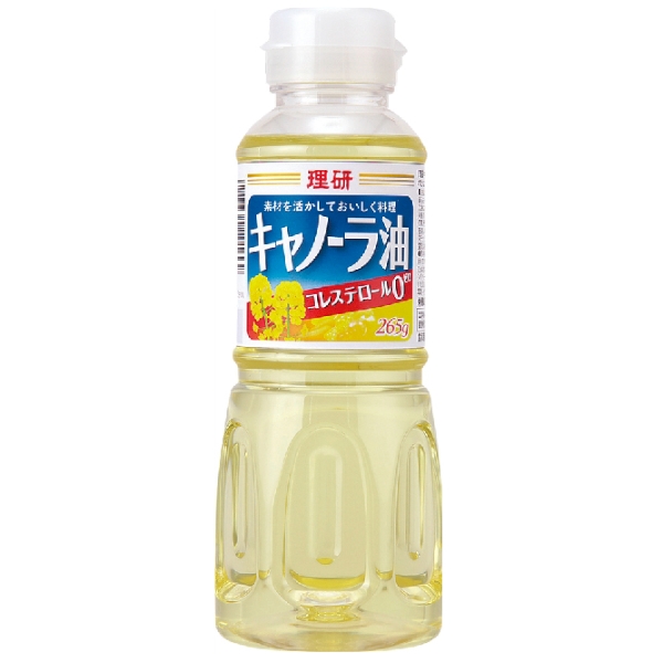 理研　キャノーラ油265gの商品画像2枚目
