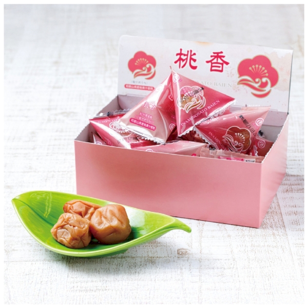 紀州南高梅　桃風味12g1個の商品画像2枚目