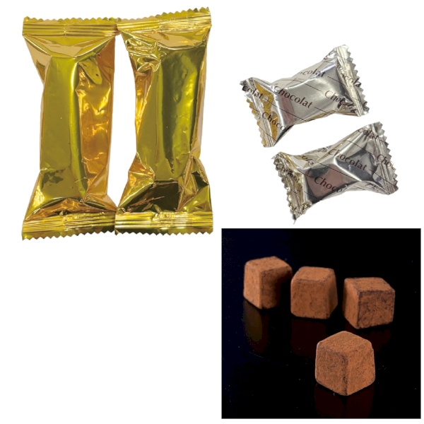 ForYouキューブチョコ4個の商品画像2枚目