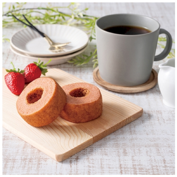 ベビーミャオ　しっとりバームクーヘン　苺3個の商品画像2枚目