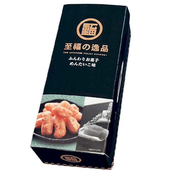 至福の逸品　ふんわりお菓子　めんたいこ味5袋の商品画像3枚目