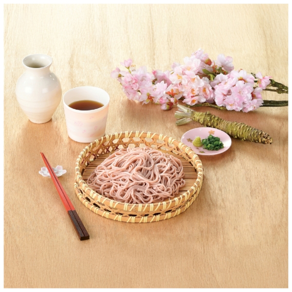 桜のそばと満開うどん【お花見・さくら・桜の季節】の商品画像2枚目