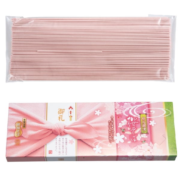桜花爛漫　桜そば2食組【お花見・さくら・桜の季節】の商品画像3枚目
