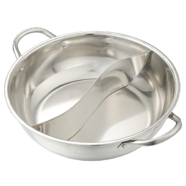 楽しく美味しい　よくばり2食鍋(IH対応)【SALE】【キッチン・食器】の商品画像3枚目